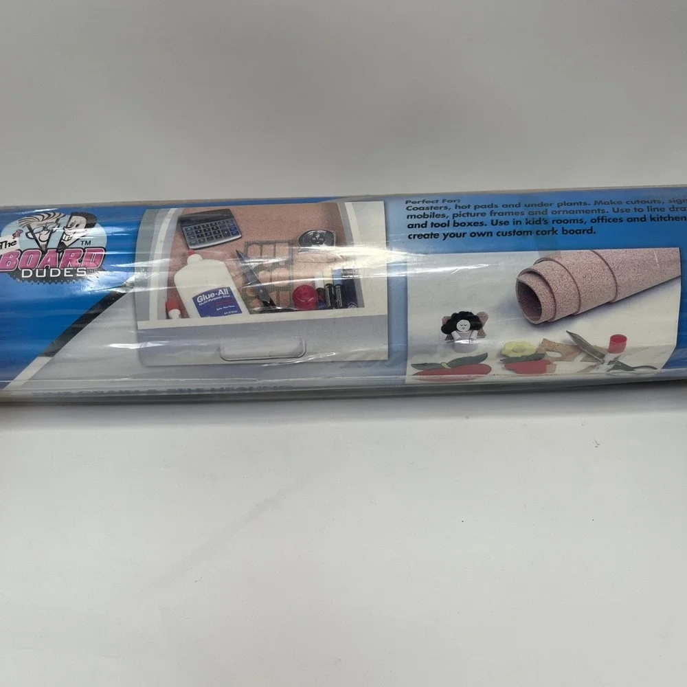 The Board Dudes Cork Roll 5/32x24x48 NEW Cork Board Arts & Crafts Design Mega‎